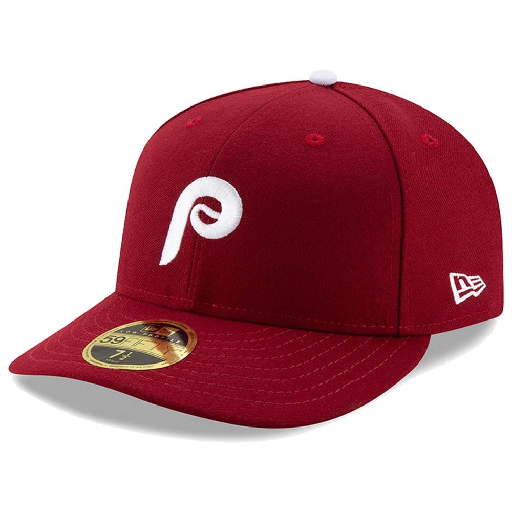 Philadelphia Phillies mens philadelphia phillies new era maroon authentic collection alternate 2 on-field low profile 59fifty fitted hat Collection - Exclusive Jerseys, Caps, and Hats