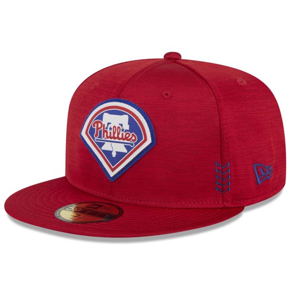Philadelphia Phillies mens philadelphia phillies new era red 2024 clubhouse 59fifty fitted hat Collection - Exclusive Jerseys, Caps, and Hats