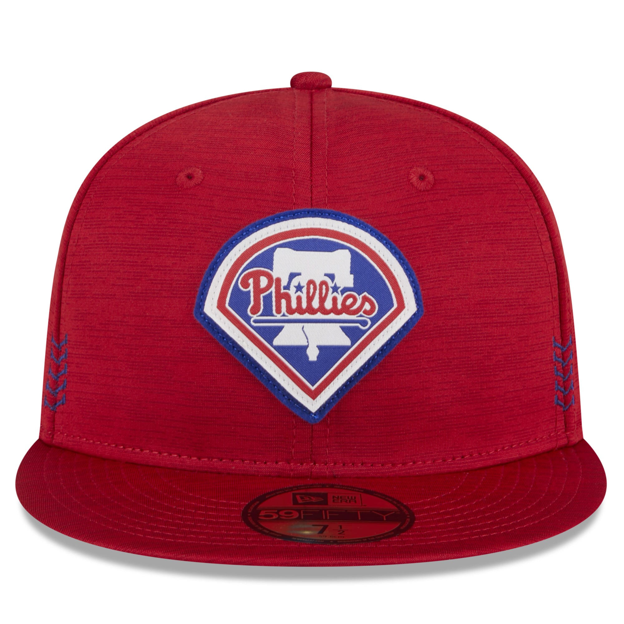 Philadelphia Phillies mens philadelphia phillies new era red 2024 clubhouse 59fifty fitted hat Collection - Exclusive Jerseys, Caps, and Hats