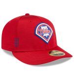 Philadelphia Phillies mens philadelphia phillies new era red 2024 clubhouse low profile 59fifty fitted hat Collection - Exclusive Jerseys, Caps, and Hats