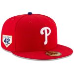 Philadelphia Phillies mens philadelphia phillies new era red 2024 jackie robinson day 59fifty fitted hat Collection - Exclusive Jerseys, Caps, and Hats