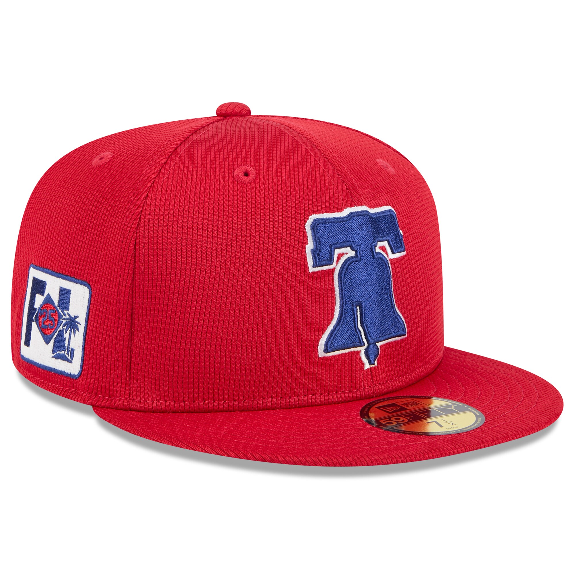 Philadelphia Phillies mens philadelphia phillies new era red 2025 spring training 59fifty fitted hat Collection - Exclusive Jerseys, Caps, and Hats