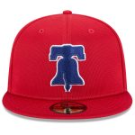 Philadelphia Phillies mens philadelphia phillies new era red 2025 spring training 59fifty fitted hat Collection - Exclusive Jerseys, Caps, and Hats