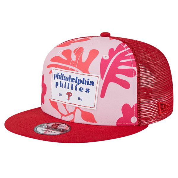 Philadelphia Phillies mens philadelphia phillies new era red bikini bottom trucker 9fifty snapback hat Collection - Exclusive Jerseys, Caps, and Hats