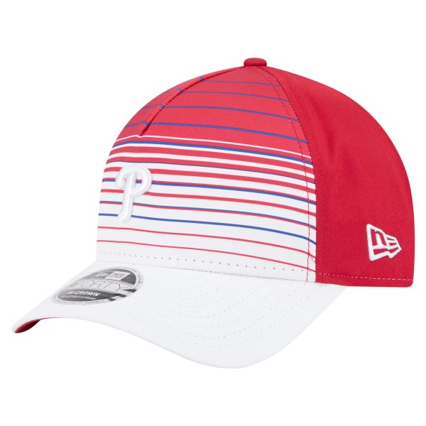 Philadelphia Phillies mens philadelphia phillies new era red gradient 9forty m-crown adjustable hat Collection - Exclusive Jerseys, Caps, and Hats