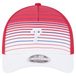 Philadelphia Phillies mens philadelphia phillies new era red gradient 9forty m-crown adjustable hat Collection - Exclusive Jerseys, Caps, and Hats