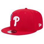 Philadelphia Phillies mens philadelphia phillies new era red logo strike 9fifty snapback hat Collection - Exclusive Jerseys, Caps, and Hats