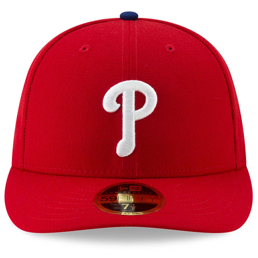 Philadelphia Phillies mens philadelphia phillies new era red national baseball hall of fame low profile 59fifty fitted hat Collection - Exclusive Jerseys, Caps, and Hats