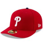 Philadelphia Phillies mens philadelphia phillies new era red national baseball hall of fame low profile 59fifty fitted hat Collection - Exclusive Jerseys, Caps, and Hats