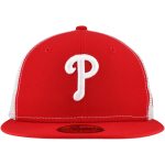 Philadelphia Phillies mens philadelphia phillies new era red team color 59fifty trucker fitted hat Collection - Exclusive Jerseys, Caps, and Hats
