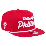 Philadelphia Phillies mens philadelphia phillies new era red team text golfer snapback hat Collection - Exclusive Jerseys, Caps, and Hats