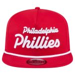 Philadelphia Phillies mens philadelphia phillies new era red team text golfer snapback hat Collection - Exclusive Jerseys, Caps, and Hats
