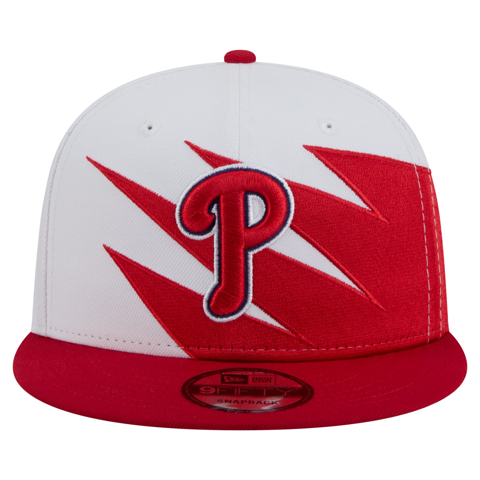 Philadelphia Phillies mens philadelphia phillies new era redwhite jagged 9fifty snapback hat Collection - Exclusive Jerseys, Caps, and Hats