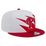 Philadelphia Phillies mens philadelphia phillies new era redwhite jagged 9fifty snapback hat Collection - Exclusive Jerseys, Caps, and Hats