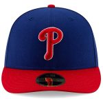 Philadelphia Phillies mens philadelphia phillies new era royalred authentic collection alternate on-field low profile 59fifty fitted hat Collection - Exclusive Jerseys, Caps, and Hats