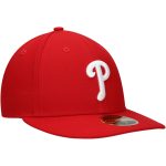 Philadelphia Phillies mens philadelphia phillies new era scarlet low profile 59fifty fitted hat Collection - Exclusive Jerseys, Caps, and Hats