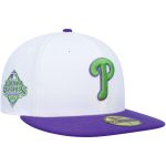 Philadelphia Phillies mens philadelphia phillies new era white 2008 world series side patch 59fifty fitted hat Collection - Exclusive Jerseys, Caps, and Hats