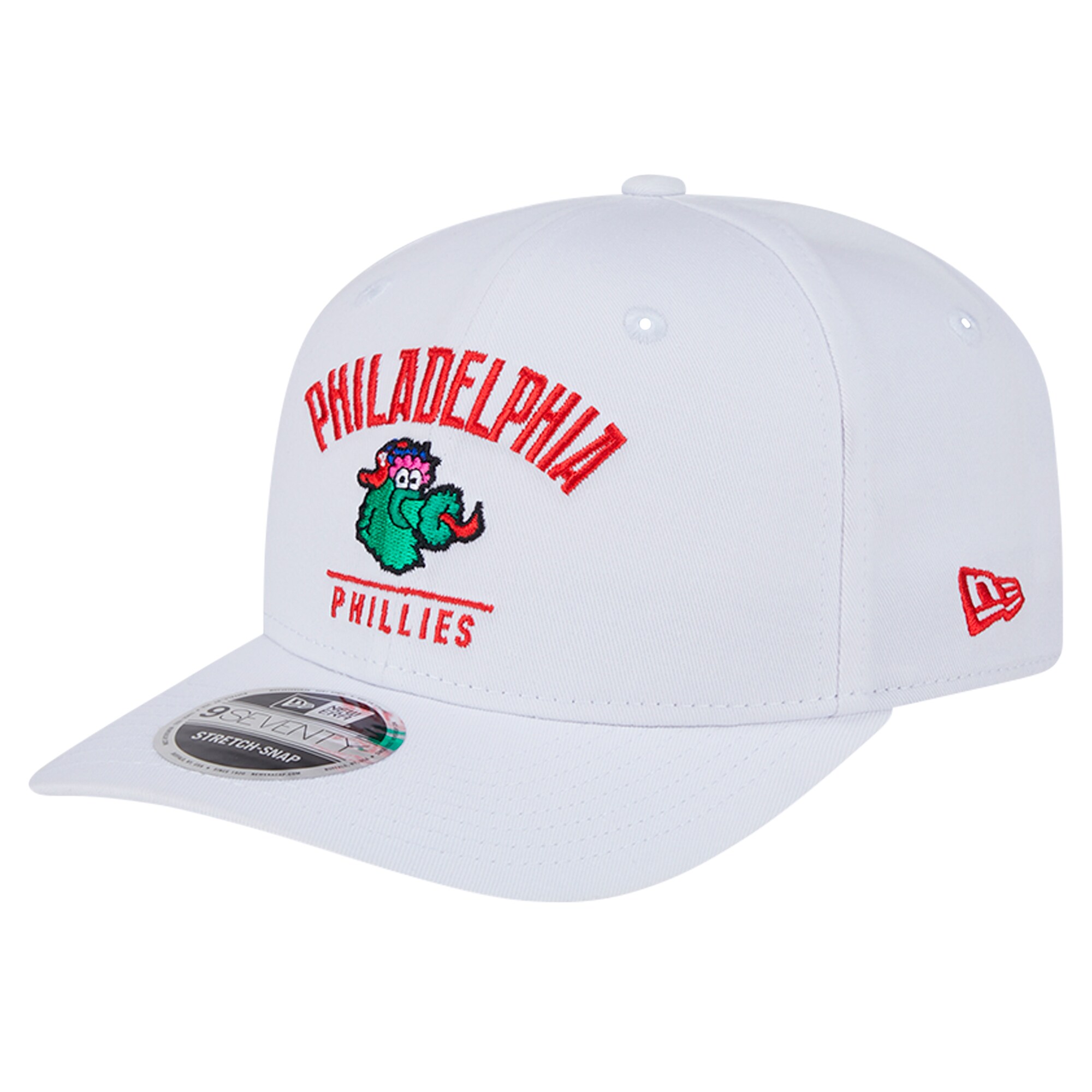 Philadelphia Phillies mens philadelphia phillies new era white city arch phanatic 9seventy stretch-snap adjustable hat Collection - Exclusive Jerseys, Caps, and Hats