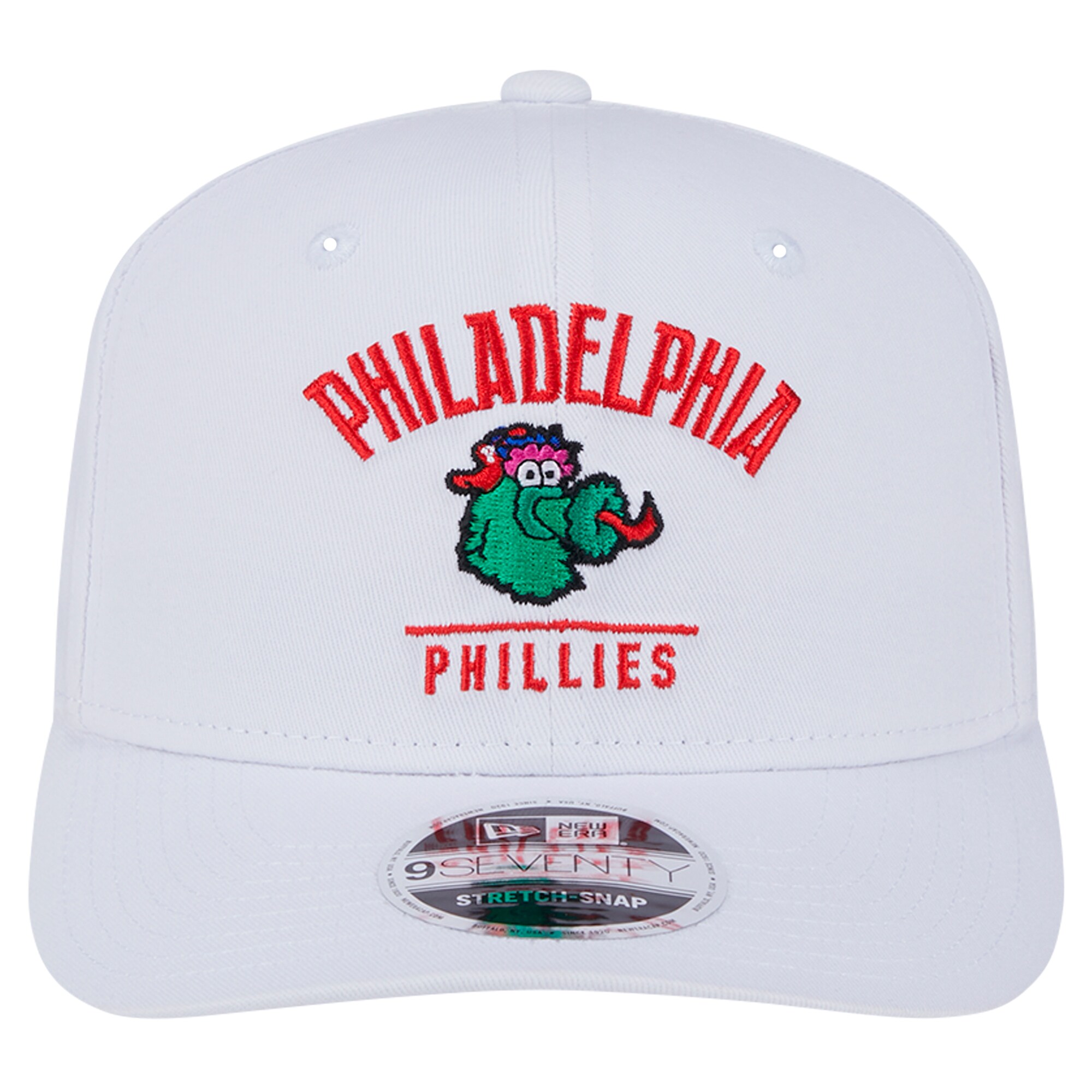 Philadelphia Phillies mens philadelphia phillies new era white city arch phanatic 9seventy stretch-snap adjustable hat Collection - Exclusive Jerseys, Caps, and Hats