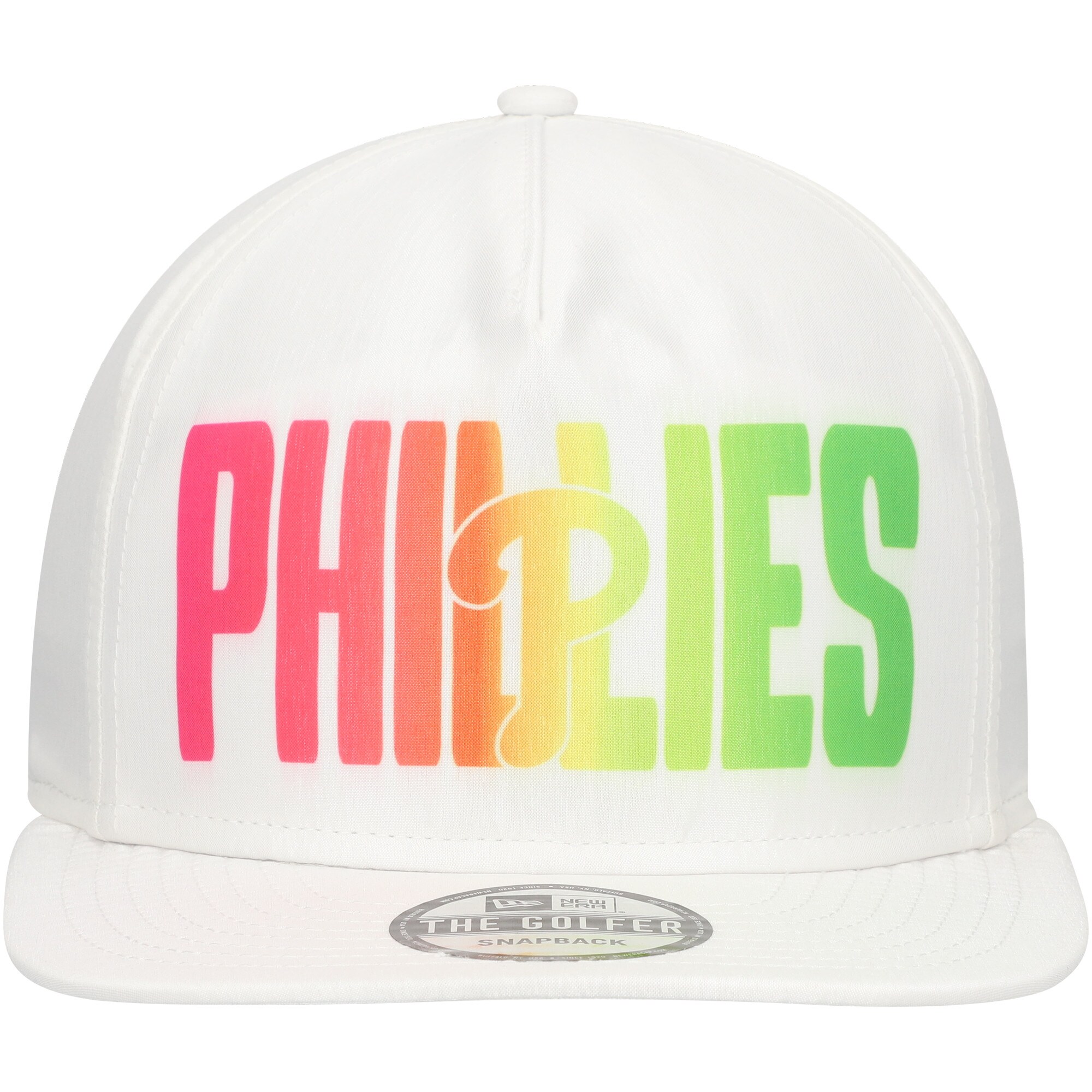 Philadelphia Phillies mens philadelphia phillies new era white spring spectrum golfer snapback hat Collection - Exclusive Jerseys, Caps, and Hats