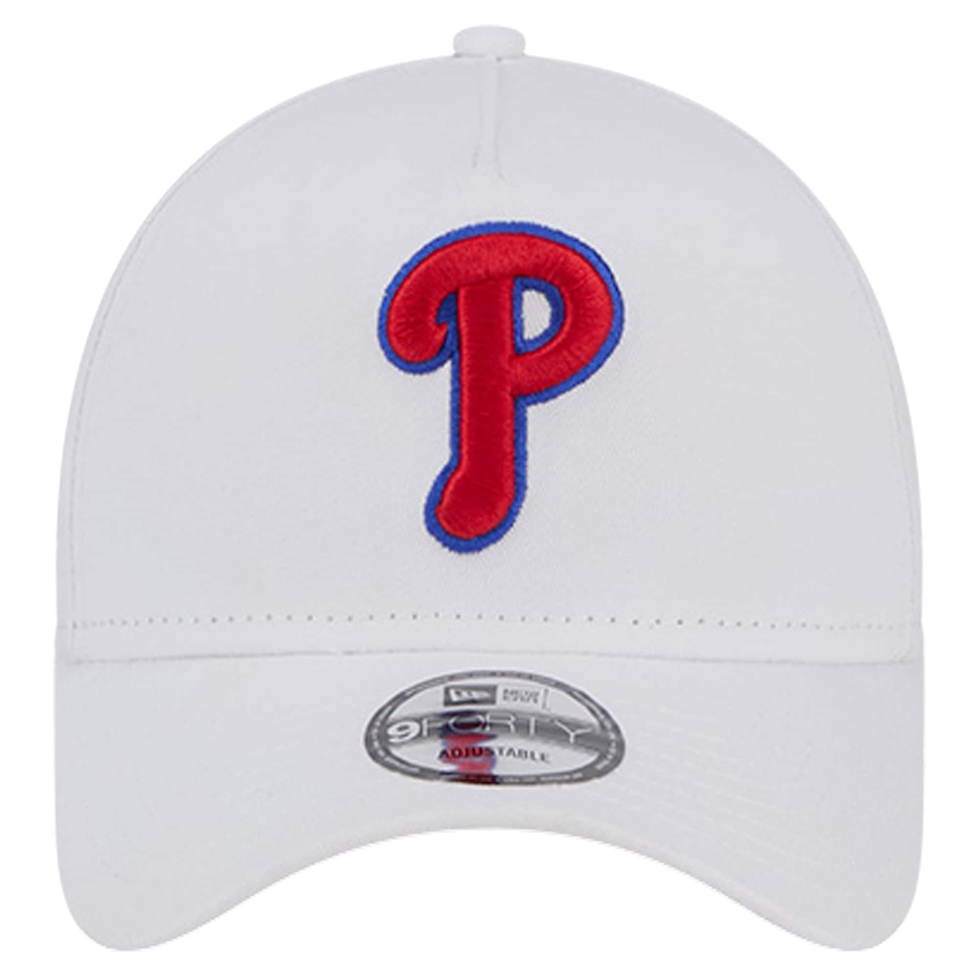 Philadelphia Phillies mens philadelphia phillies new era white tc a-frame 9forty adjustable hat 201194486 Collection - Exclusive Jerseys, Caps, and Hats