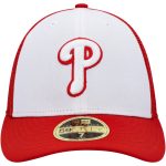 Philadelphia Phillies mens philadelphia phillies new era whitered 2023 on-field batting practice low profile 59fifty fitted hat Collection - Exclusive Jerseys, Caps, and Hats