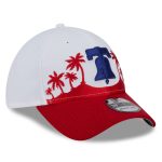 Philadelphia Phillies mens philadelphia phillies new era whitered 2025 spring training landscape 39thirty flex hat Collection - Exclusive Jerseys, Caps, and Hats