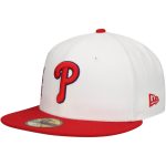 Philadelphia Phillies mens philadelphia phillies new era whitered major sidepatch 59fifty fitted hat Collection - Exclusive Jerseys, Caps, and Hats