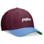 Philadelphia Phillies mens philadelphia phillies nike burgundylight blue cooperstown collection rewind swooshflex performance hat Collection - Exclusive Jerseys, Caps, and Hats