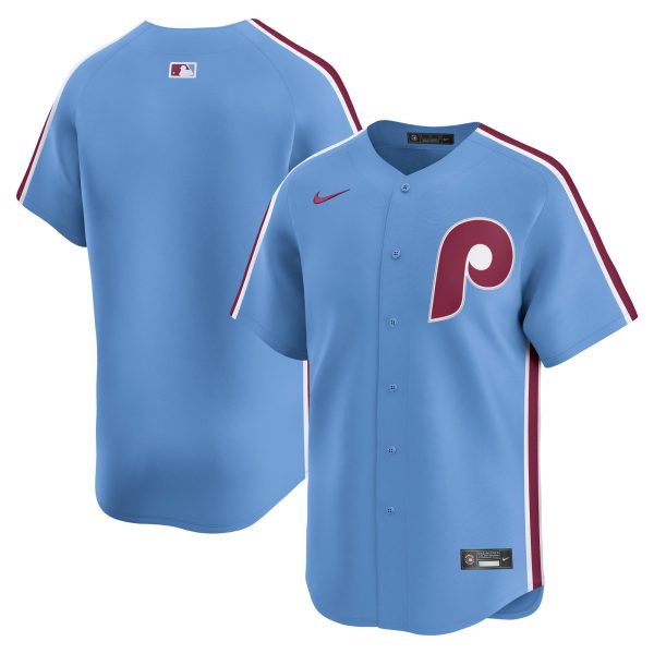 Philadelphia Phillies mens philadelphia phillies nike light blue alternate limited jersey Collection - Exclusive Jerseys, Caps, and Hats