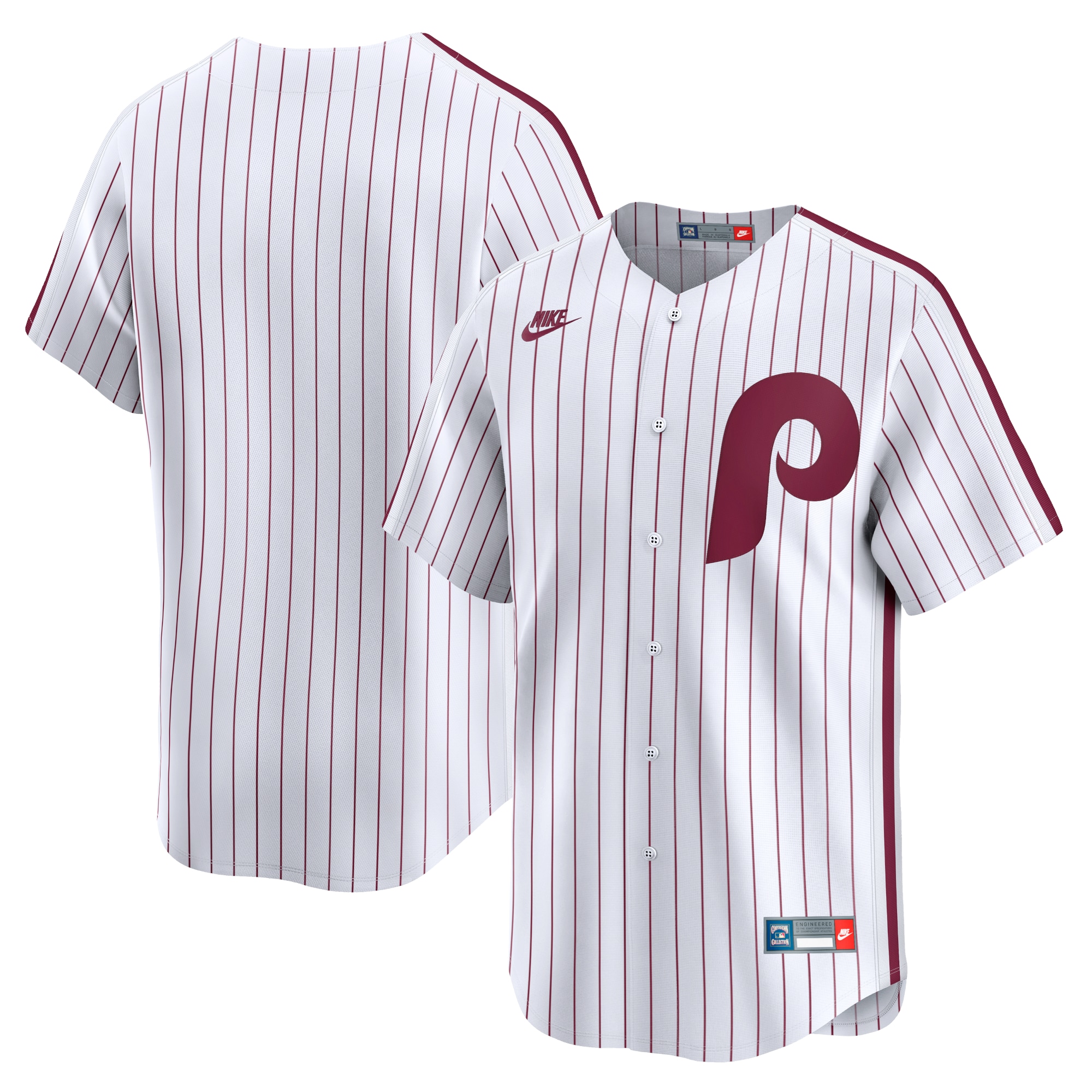 Philadelphia Phillies mens philadelphia phillies nike white cooperstown collection limited jersey Collection - Exclusive Jerseys, Caps, and Hats