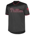 Philadelphia Phillies mens philadelphia phillies profile charcoal big  tall pop fashion jersey Collection - Exclusive Jerseys, Caps, and Hats