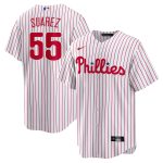 Philadelphia Phillies mens philadelphia phillies ranger suárez nike white home replica player jersey Collection - Exclusive Jerseys, Caps, and Hats