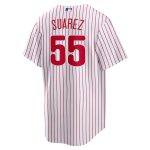 Philadelphia Phillies mens philadelphia phillies ranger suárez nike white home replica player jersey Collection - Exclusive Jerseys, Caps, and Hats