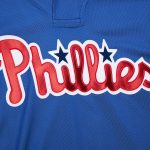 Philadelphia Phillies mens philadelphia phillies roy halladay mitchell  ness royal 2010 authentic batting practice pullover jersey Collection - Exclusive Jerseys, Caps, and Hats
