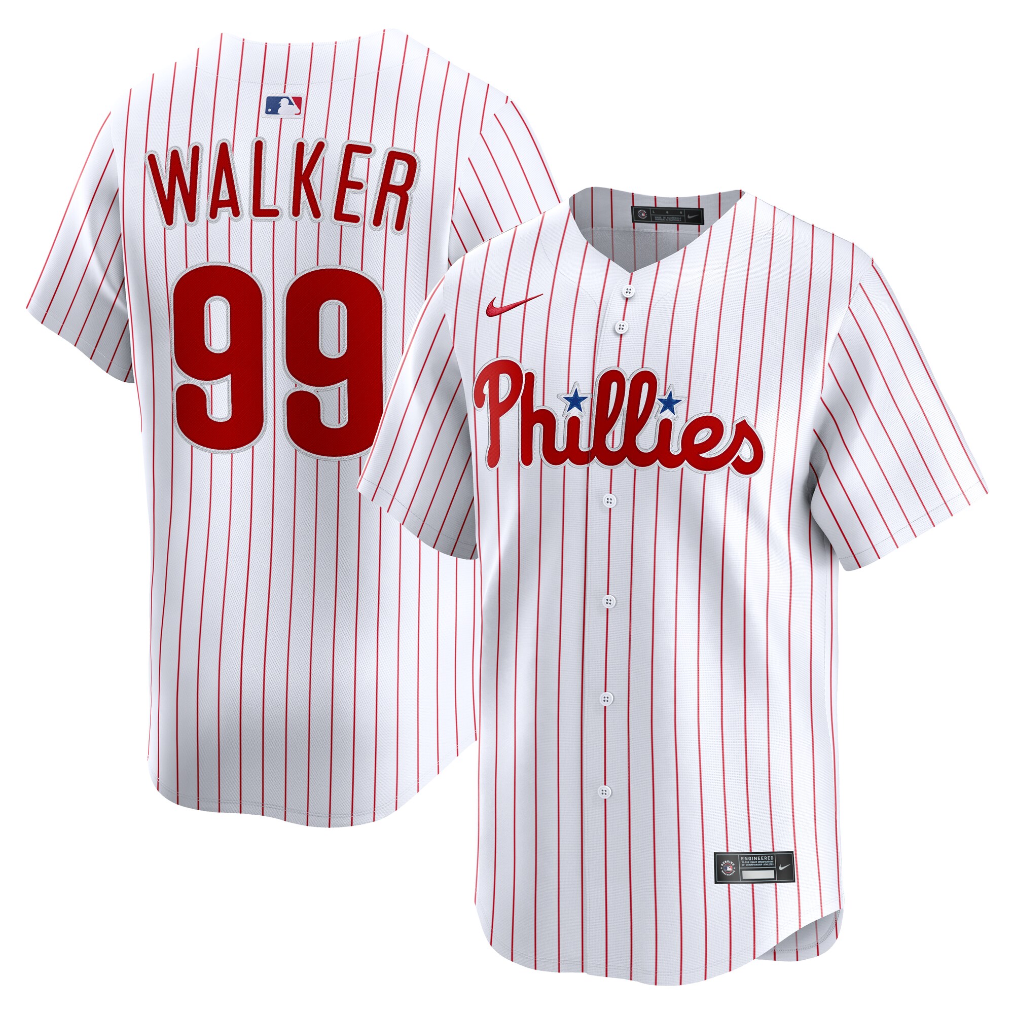 Philadelphia Phillies mens philadelphia phillies taijuan walker nike white alternate limited player jersey Collection - Exclusive Jerseys, Caps, and Hats