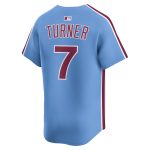 Philadelphia Phillies mens philadelphia phillies trea turner nike light blue alternate limited player jersey 202774521 Collection - Exclusive Jerseys, Caps, and Hats