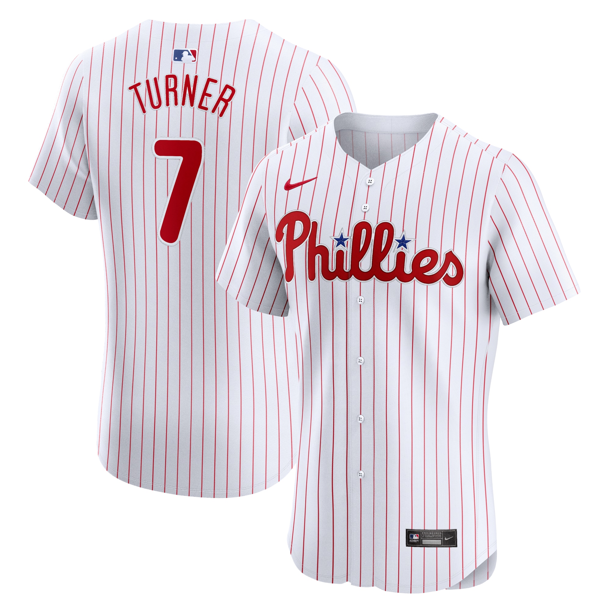 Philadelphia Phillies mens philadelphia phillies trea turner nike white home elite jersey Collection - Exclusive Jerseys, Caps, and Hats