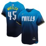 Philadelphia Phillies mens philadelphia phillies zack wheeler nike blue 2024 city connect limited player jersey Collection - Exclusive Jerseys, Caps, and Hats