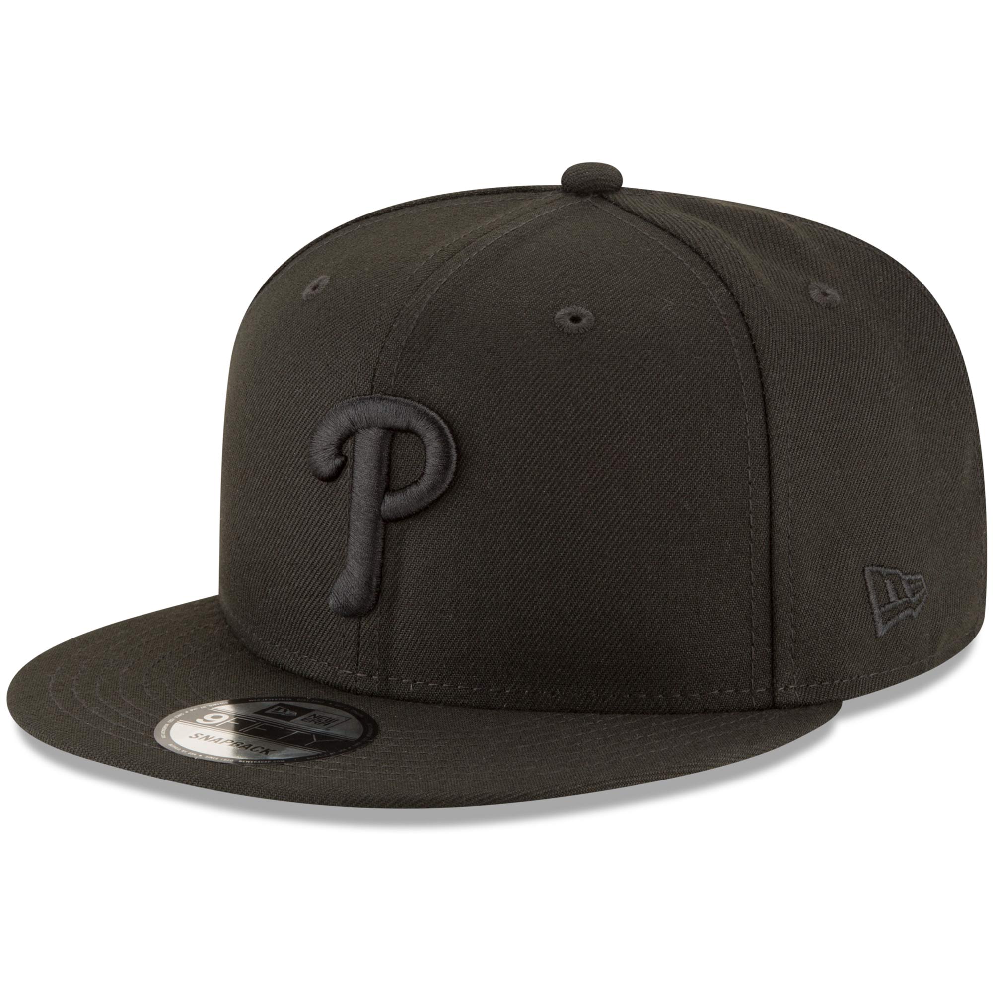 Philadelphia Phillies philadelphia phillies new era black on black 9fifty team snapback adjustable hat – black Collection - Exclusive Jerseys, Caps, and Hats