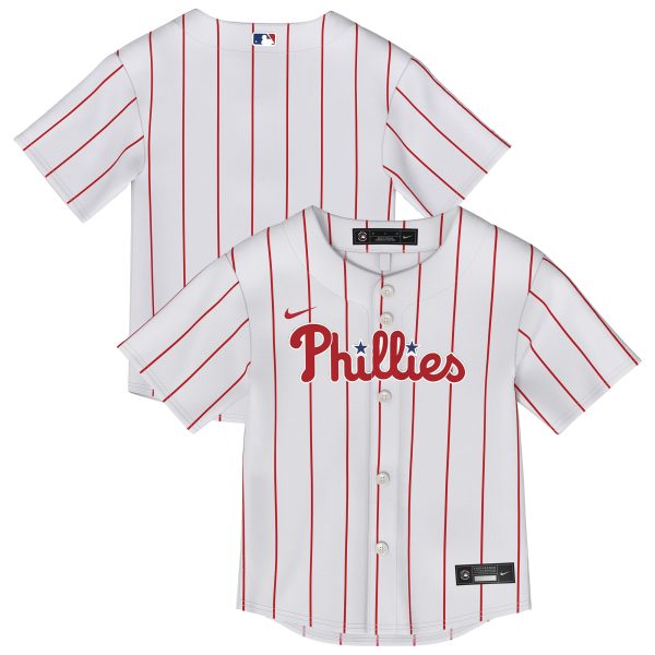 Philadelphia Phillies toddler philadelphia phillies white home replica jersey Collection - Exclusive Jerseys, Caps, and Hats