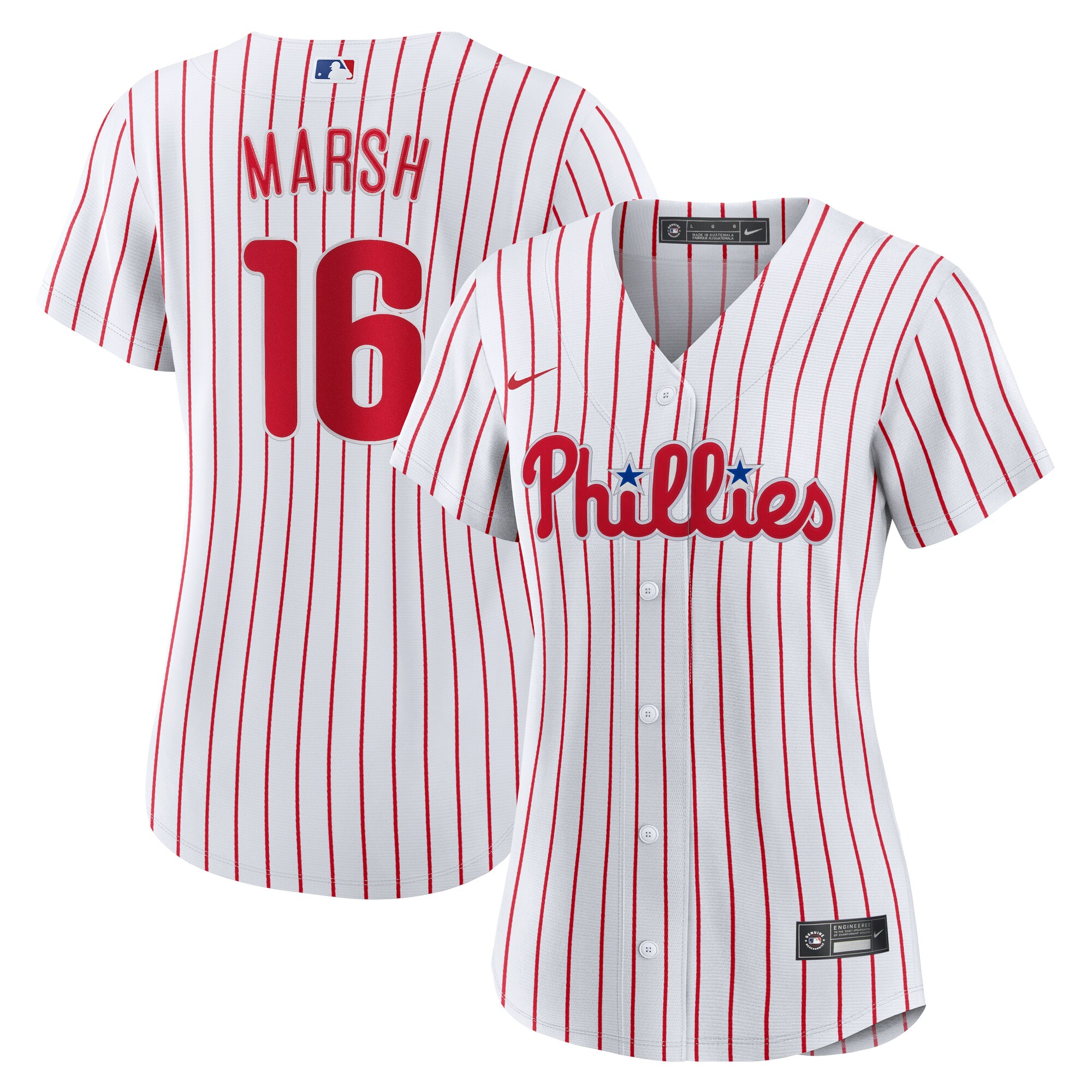 Philadelphia Phillies womens philadelphia phillies brandon marsh nike white home replica jersey Collection - Exclusive Jerseys, Caps, and Hats