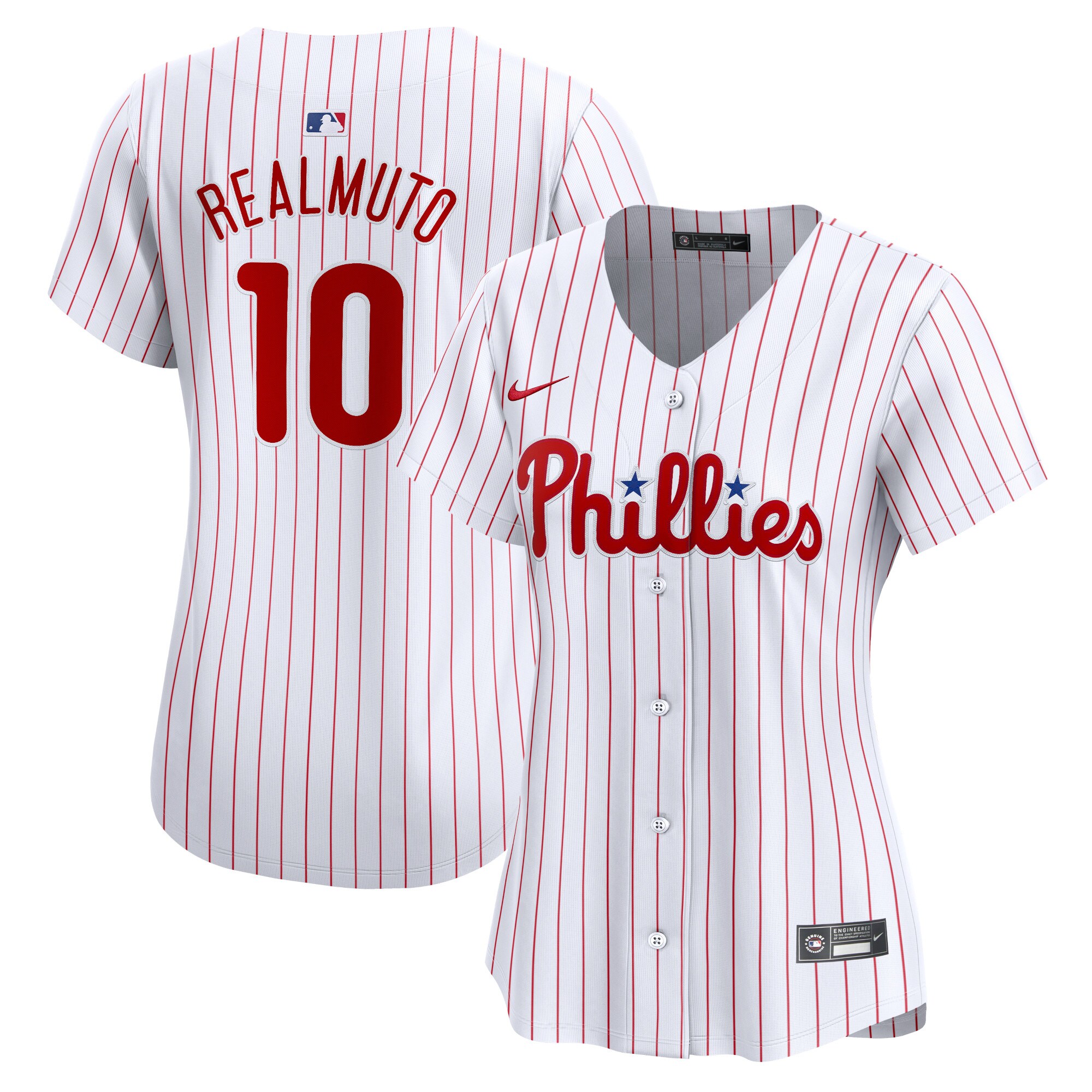 Philadelphia Phillies womens philadelphia phillies j.t. realmuto nike white home limited player jersey 200261845 Collection - Exclusive Jerseys, Caps, and Hats