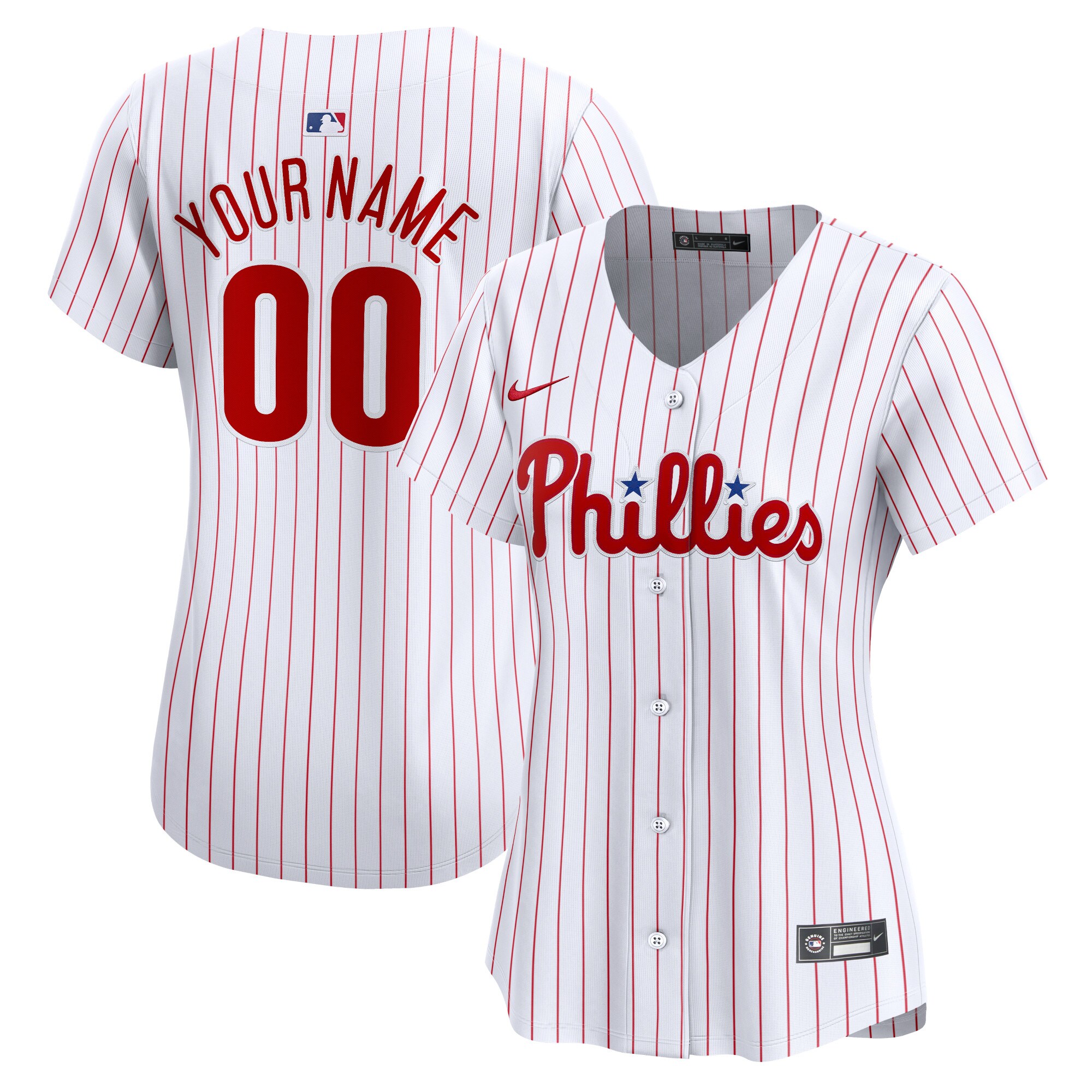 Philadelphia Phillies womens philadelphia phillies nike white home limited custom jersey Collection - Exclusive Jerseys, Caps, and Hats