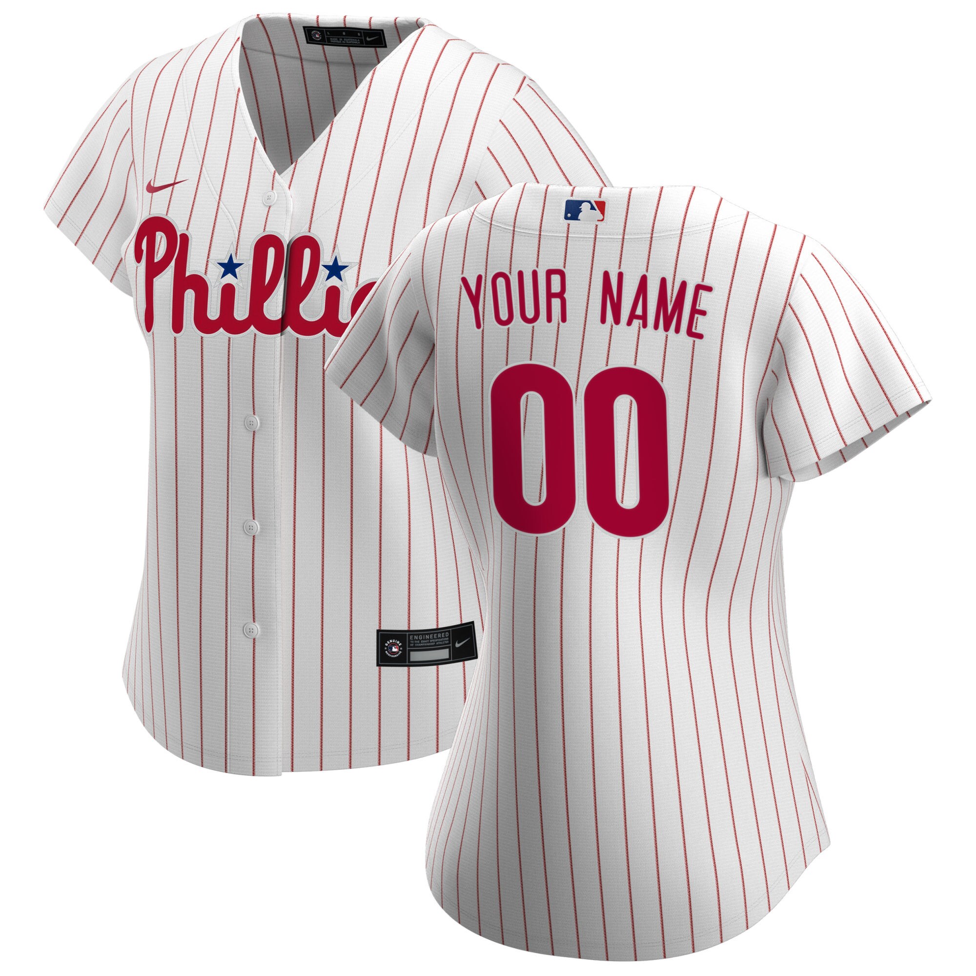 Philadelphia Phillies womens philadelphia phillies nike white home replica custom jersey Collection - Exclusive Jerseys, Caps, and Hats