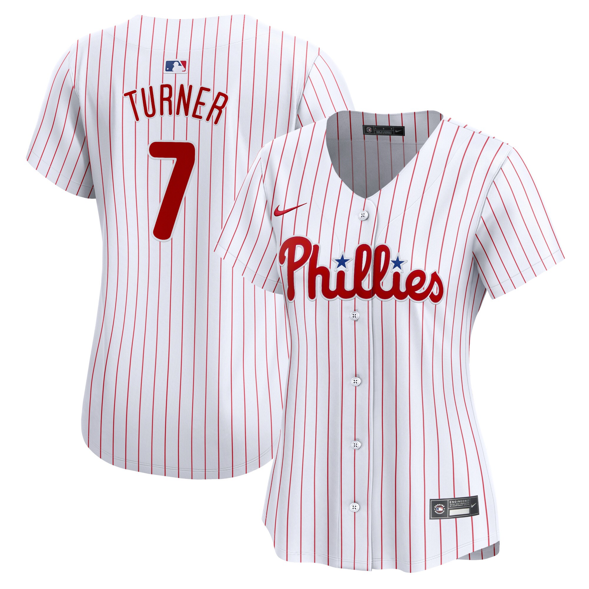 Philadelphia Phillies womens philadelphia phillies trea turner nike white home limited player jersey Collection - Exclusive Jerseys, Caps, and Hats