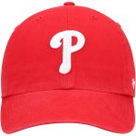 Philadelphia Phillies youth philadelphia phillies 47 red team logo clean up adjustable hat Collection - Exclusive Jerseys, Caps, and Hats