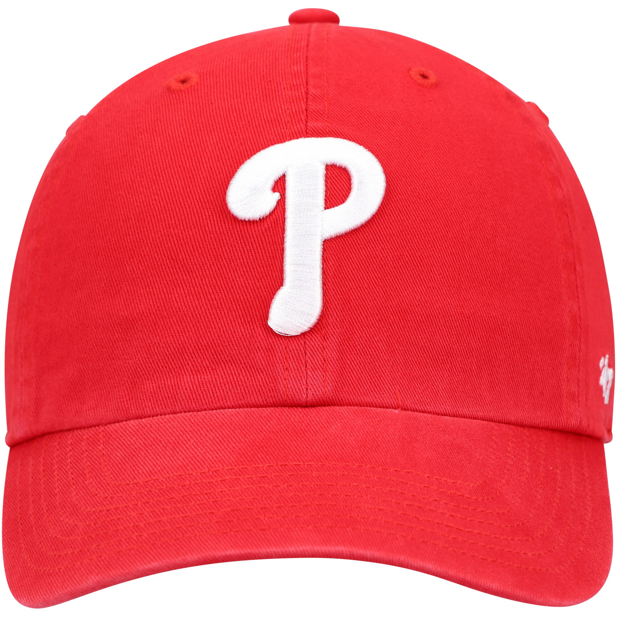 Philadelphia Phillies youth philadelphia phillies 47 red team logo clean up adjustable hat Collection - Exclusive Jerseys, Caps, and Hats