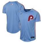 Philadelphia Phillies youth philadelphia phillies nikelight blue alternate limited jersey Collection - Exclusive Jerseys, Caps, and Hats