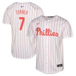 Philadelphia Phillies youth philadelphia phillies trea turner nike white limited player jersey Collection - Exclusive Jerseys, Caps, and Hats